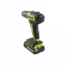 Дрель аккумуляторная Greenworks GD24DD35K2