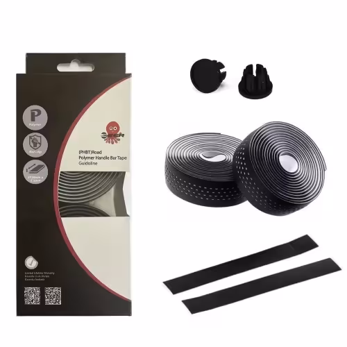 Обмотка руля перфорированная Seer, черный, 2 шт