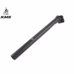 Подседельный штырь KMS F32220272-1, алюминий, 27,2 мм, 350 мм, крепление седла - рамки, черный матовый