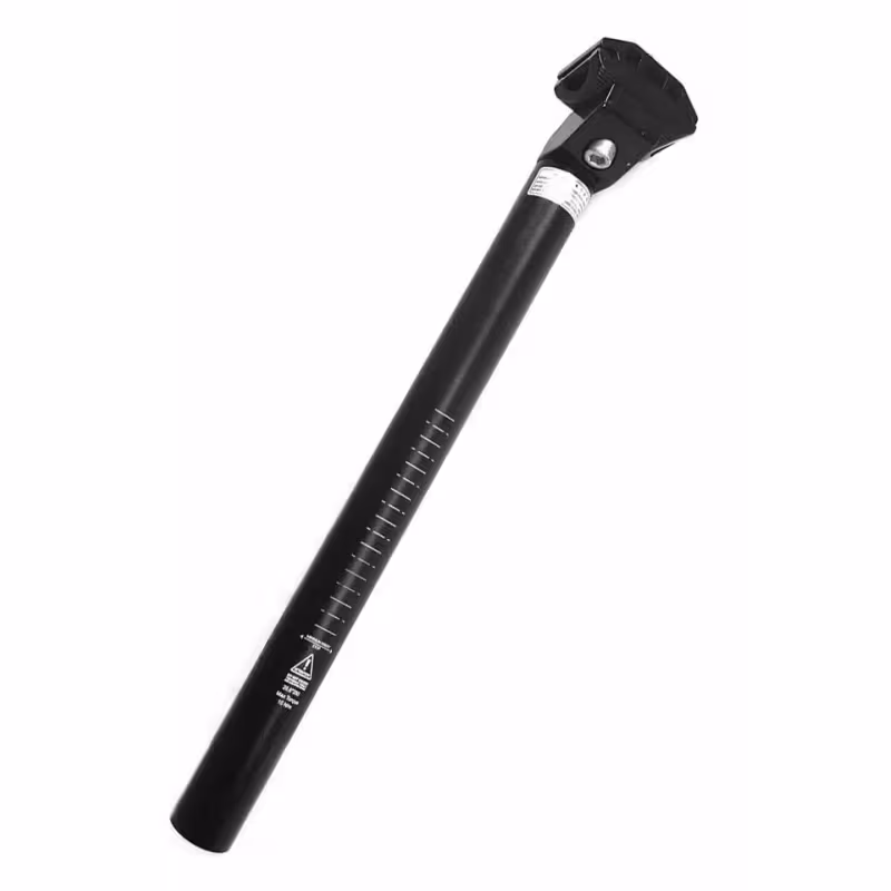 Подседельный штырь Kalloy YC-B506, алюминий, 31,6 мм, 300 мм, крепление седла - рамки, черный матовый