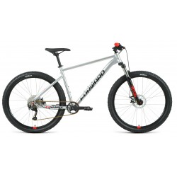 Велосипед Forward Sporting XX, 27,5", D 17, 9 скоростей, серебристый/черный