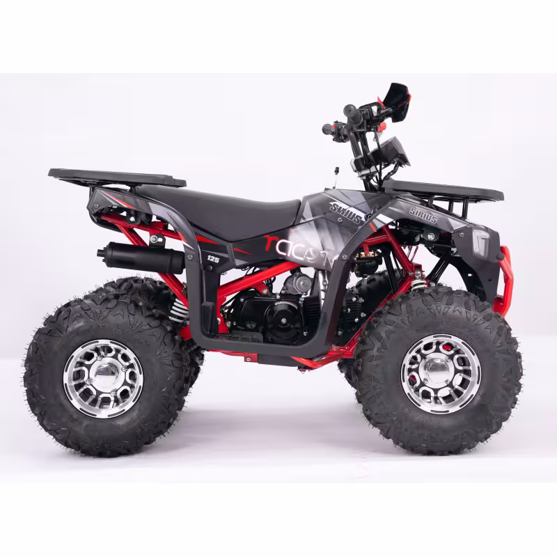 Комплект запчастей для сборки детского квадроцикла Yacota Sirius 125 LD, черный/красный