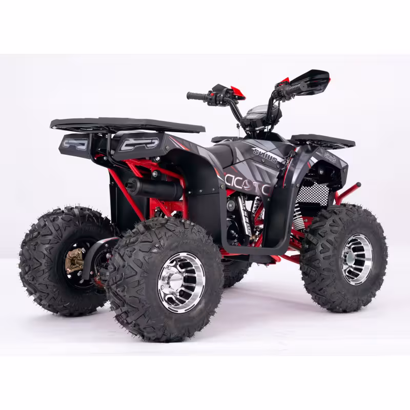 Комплект запчастей для сборки детского квадроцикла Yacota Sirius 125 LD, черный/красный