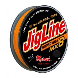 Шнур плетеный Momoi JigLine MX8 Super Silk 0,33 мм, 30 кг, 100 м