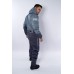 Комбинезон-вейдерсы Finntrail Drysuit Pro 2504 Grey, мембрана Hard-Tex, серый, размер 42-44 (XS), 160-168 см