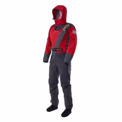 Комбинезон-вейдерсы Finntrail Drysuit Pro 2504 Red, мембрана Hard-Tex, красный/черный, размер 58-60 (XXL), 185-195 см