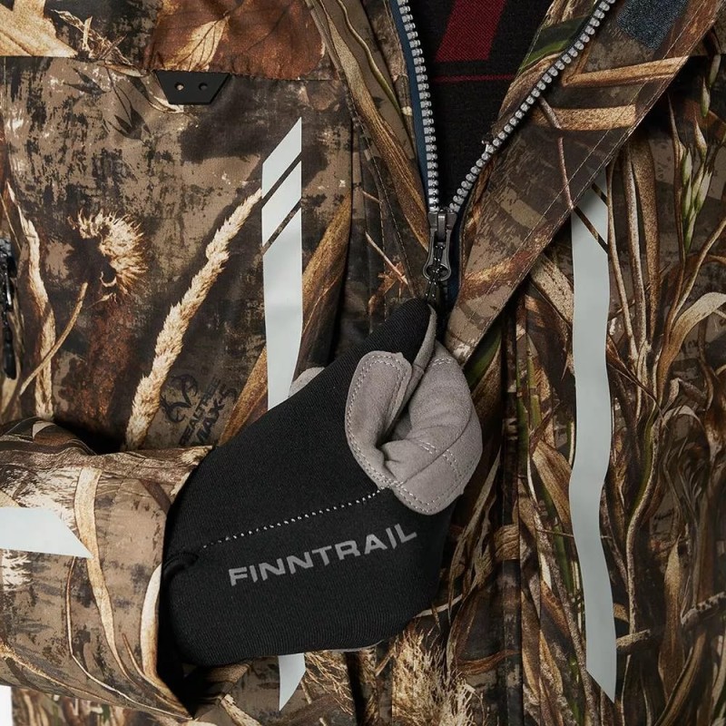 Куртка мужская Finntrail Greenwood Max-5 4021, мембрана Hard-Tex, камуфляж, размер 48-50 (M), 170-180 см