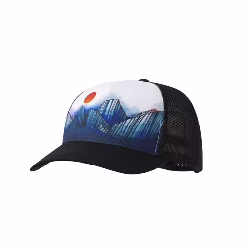 Кепка-бейсболка OR Wild Bells Black, разноцветный