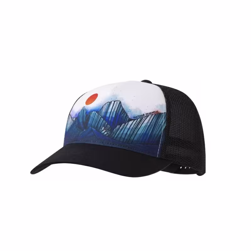 Кепка-бейсболка OR Wild Bells Black, разноцветный