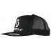 Кепка-бейсболка Scott Snap Back 10 Black/White, хлопок, черный/белый