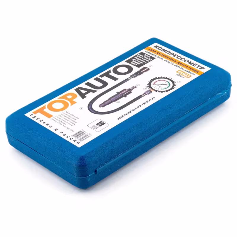Компрессометр для дизельных двигателей Top Auto Друг 11574