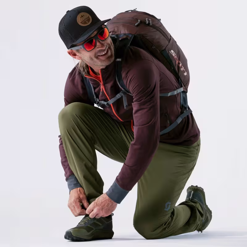 Кепка-бейсболка Scott Mountain Black, черный