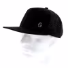 Кепка-бейсболка Scott Tuned Black, хлопок, черный