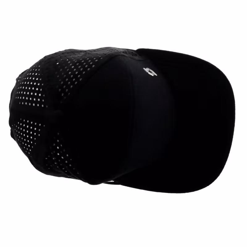 Кепка-бейсболка Scott Tuned Black, хлопок, черный