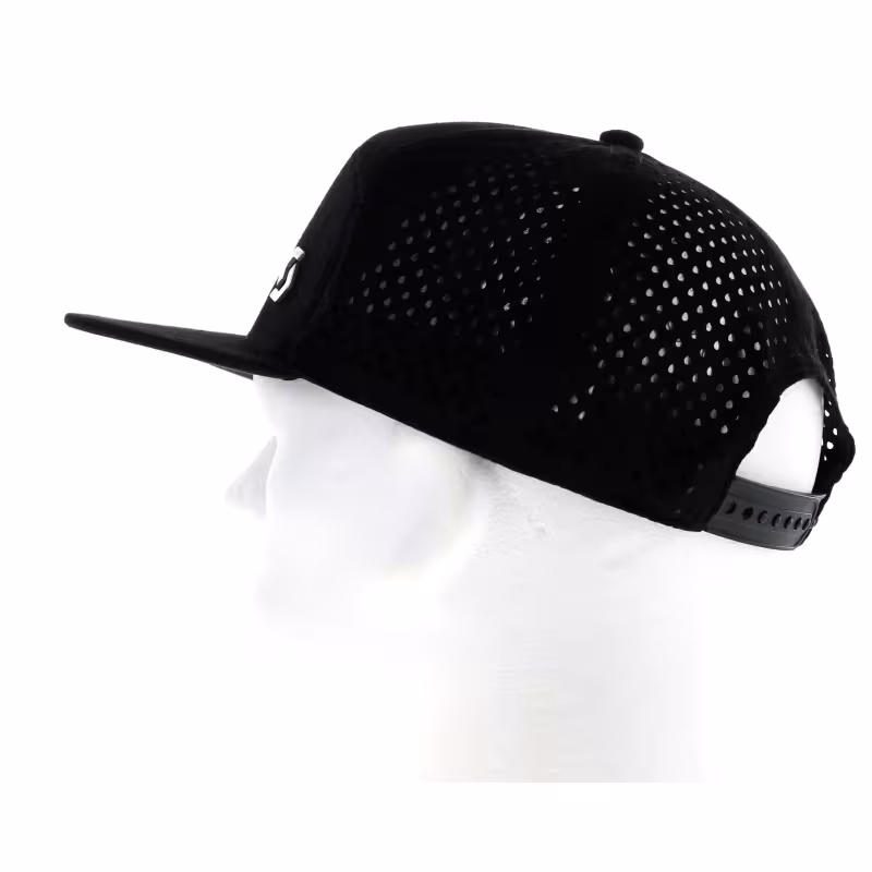 Кепка-бейсболка Scott Tuned Black, хлопок, черный