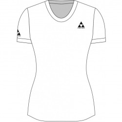 Футболка женская Fischer Promo GR8005-001, хлопок, белый, размер XL
