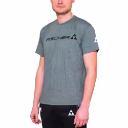 Футболка мужская Fischer Logo GR8134-901, полиэстер, серый, размер 48