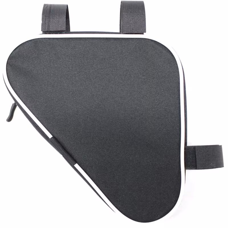 Велосумка под раму Protect 555-204, черный/белый