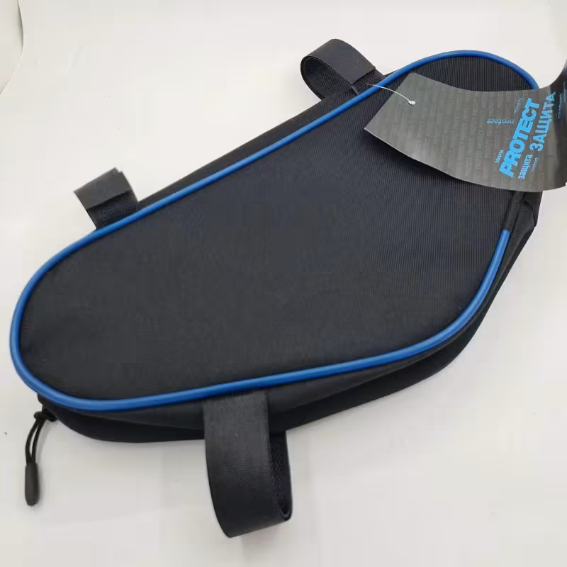 Велосумка под раму Protect 555-211, черный/синий