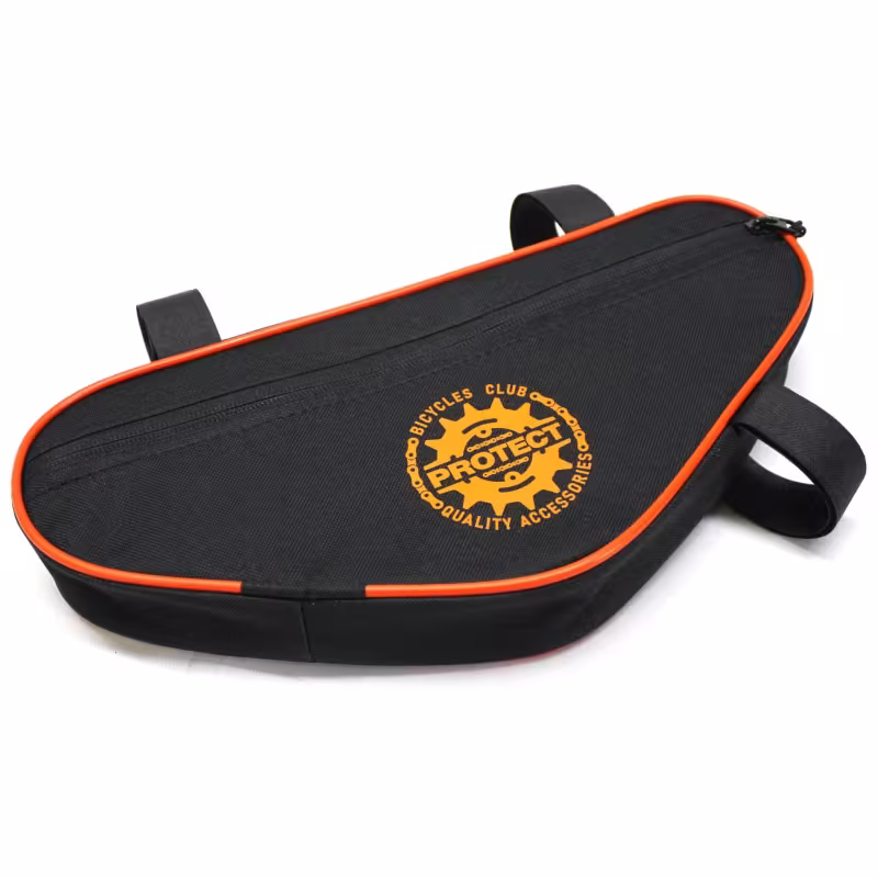 Велосумка под раму Protect 555-212, черный/оранжевый