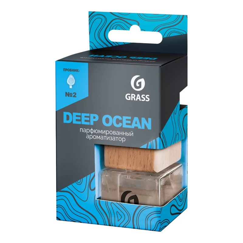 Ароматизатор жидкий подвесной Grass AC-0191 Deep Ocean