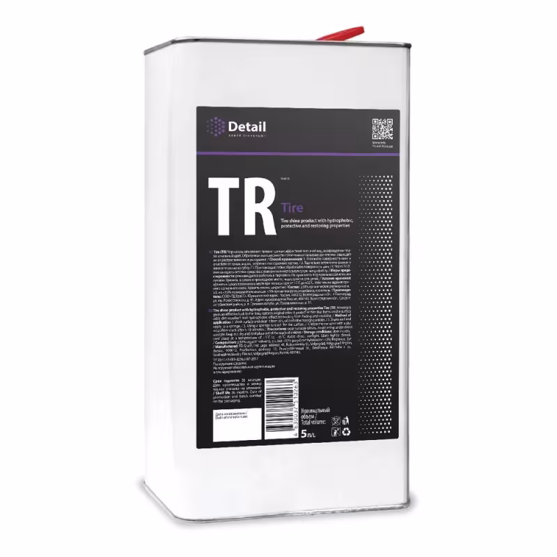 Чернитель резины Detail TR Tire DT-0131, 5 л