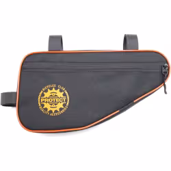 Велосумка под раму Protect 555-215, черный/оранжевый