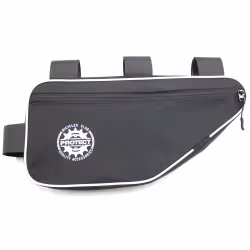 Велосумка под раму Protect 555-216, черный/белый