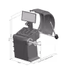 Станок балансировочный Sivik Galaxy СБМП-60/3D Л (серый)
