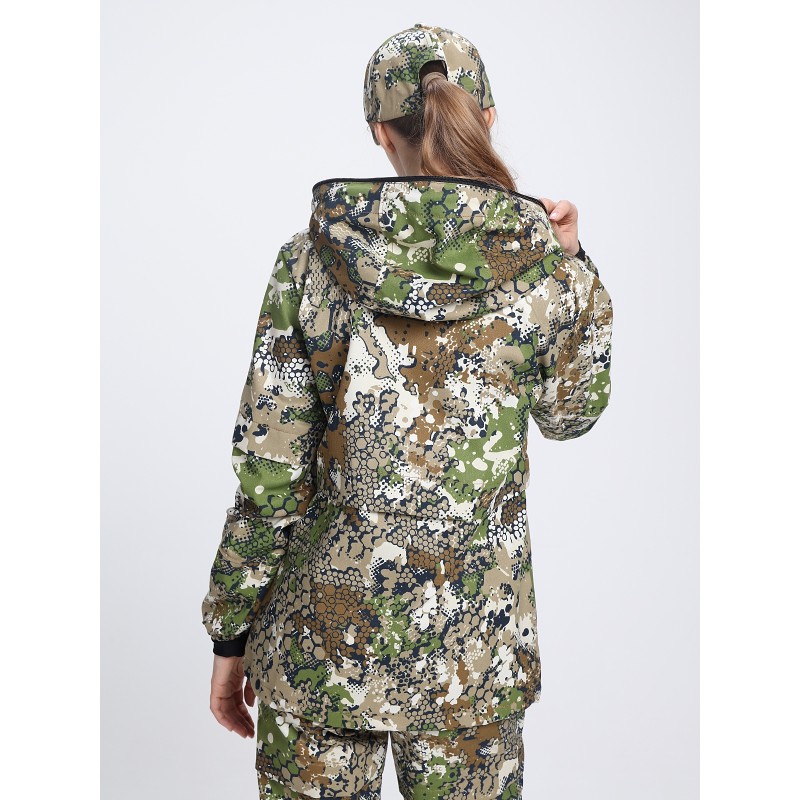 Костюм антимоскитный женский Triton Gear Forester, ткань Смесовка, принт Forest Green, размер 48-50, 158-164 см