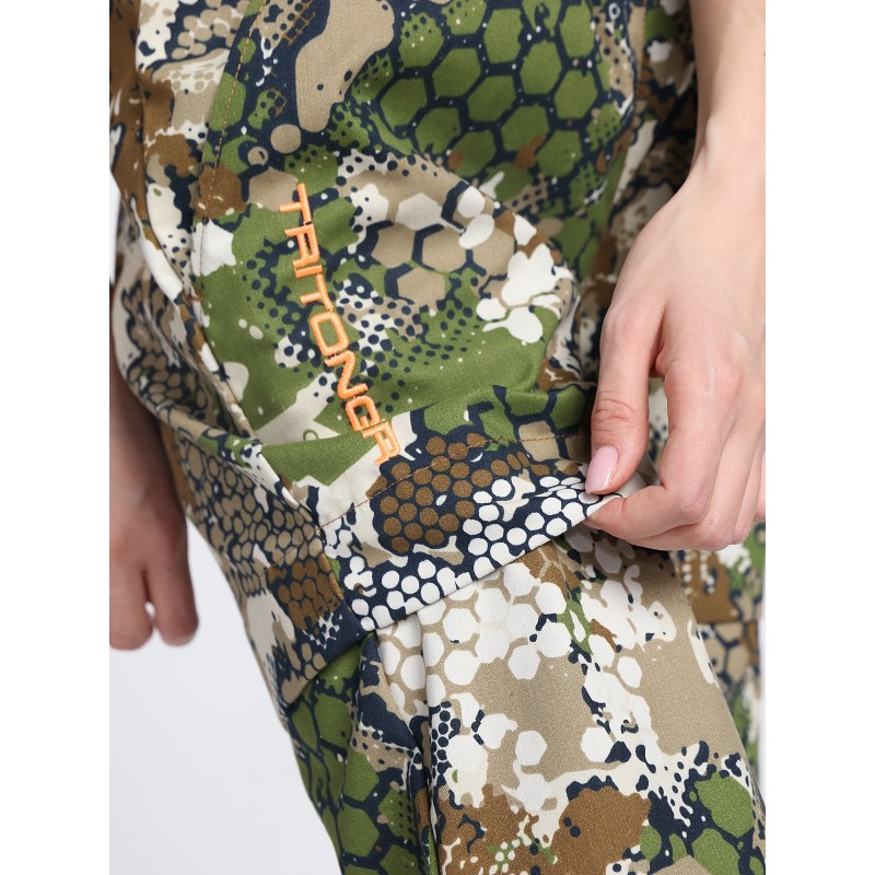 Костюм антимоскитный женский Triton Gear Forester, ткань Смесовка, принт Forest Green, размер 48-50, 158-164 см