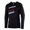 Джерси мужское Leatt MTB Enduro 4.0 Jersey Black, Ice Yarn, черный, размер L