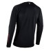 Джерси мужское Leatt MTB Enduro 4.0 Jersey Black, Ice Yarn, черный, размер L