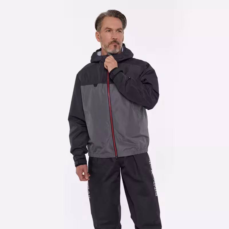 Куртка Finntrail Apex 4027 Grey, мембрана Hard-Tex, серый/черный, размер M (48-50), 170-180 см