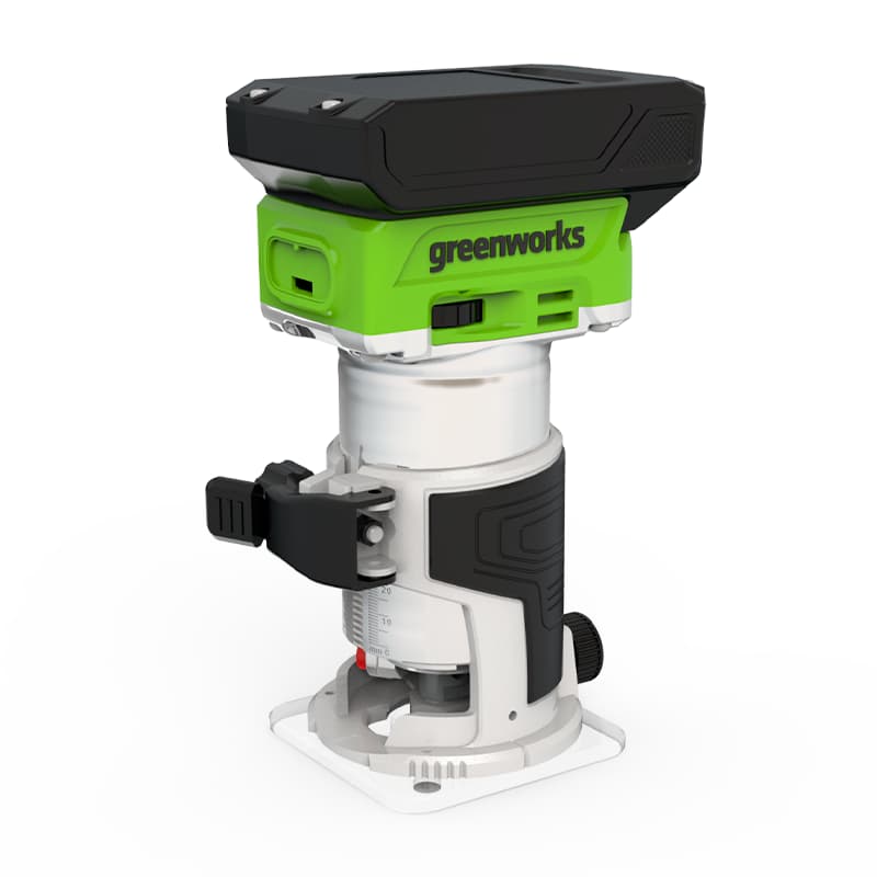 Фрезер комбинированный аккумуляторный Greenworks G24RO