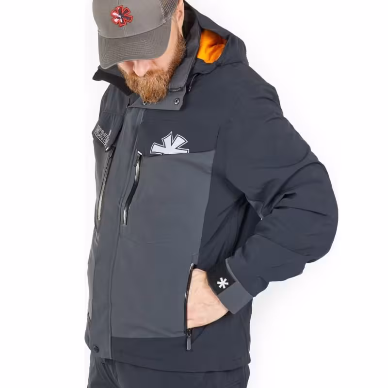 Куртка мужская Norfin Rebel Pro Gray, ткань Dermizax, серый, размер XL