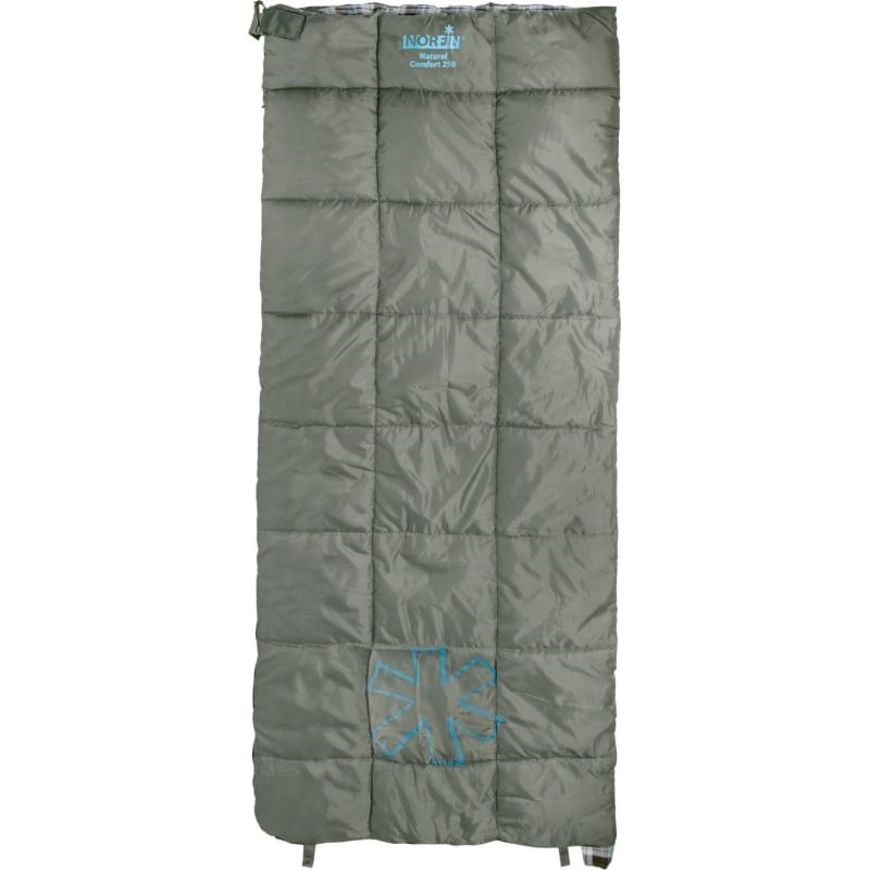 Мешок-одеяло спальный Norfin Natural Comfort 250 R, серый (до 0°С)