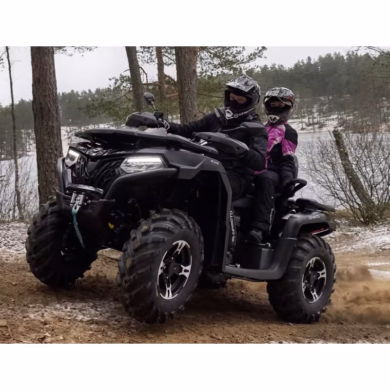 Квадроцикл CFMOTO CFORCE 600 Advanced EPS, черный