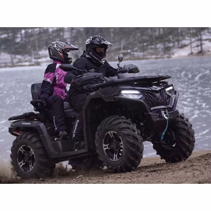 Квадроцикл CFMOTO CFORCE 600 Advanced EPS, черный