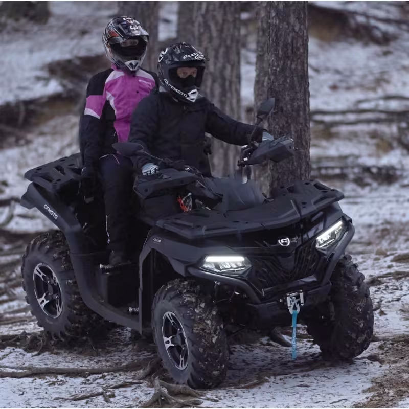 Квадроцикл CFMOTO CFORCE 600 Advanced EPS, черный