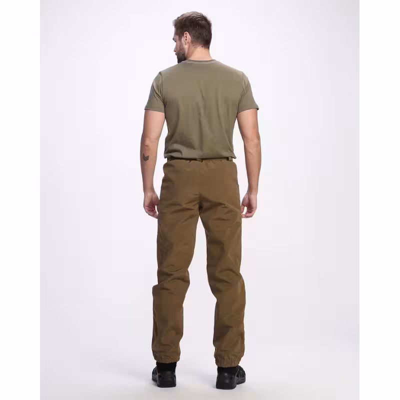 Костюм мужской OneRus Егерь, ткань Брезент, хаки, размер 52-54, 182-188 см