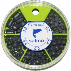 Набор грузил комби малый №1 Salmo Extra Soft 1005-SK001, 5 секций, 0,3-1,2 г