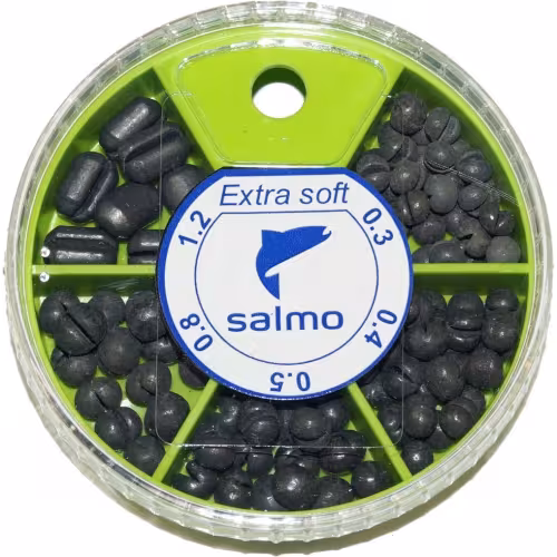 Набор грузил комби малый №1 Salmo Extra Soft 1005-SK001, 5 секций, 0,3-1,2 г