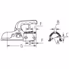 Устройство сцепное Knott K 35C D=60, 3500 кг