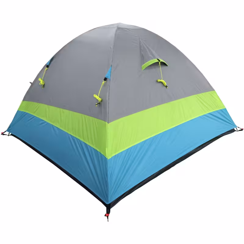 Палатка туристическая Norfin Simo 3 NFL, 3-местная, серый/голубой