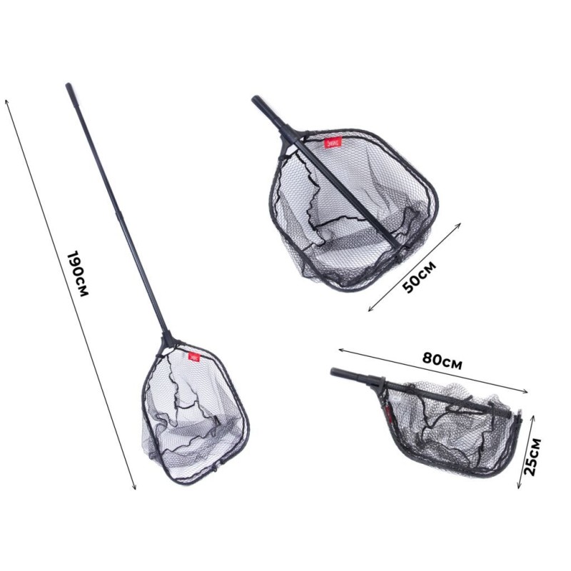 Подсачек складной телескопический Lucky John LJ-7359-190