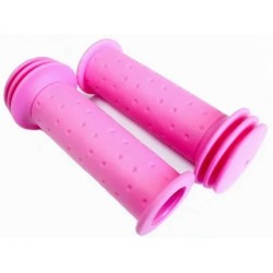 Грипсы для детского велосипеда Trix Little Princess 102 мм, розовый