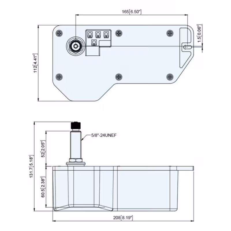 Мотор стеклоочистителя электрический TMC 00905