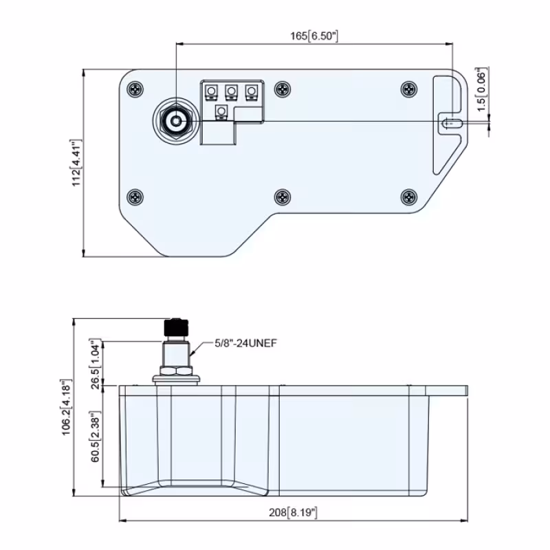 Мотор стеклоочистителя электрический TMC 00906