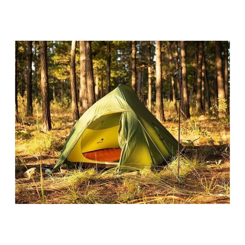 Коврик надувной туристический Naturehike NH19Z032-P FC-10, 195x59x6.5 см, оранжевый